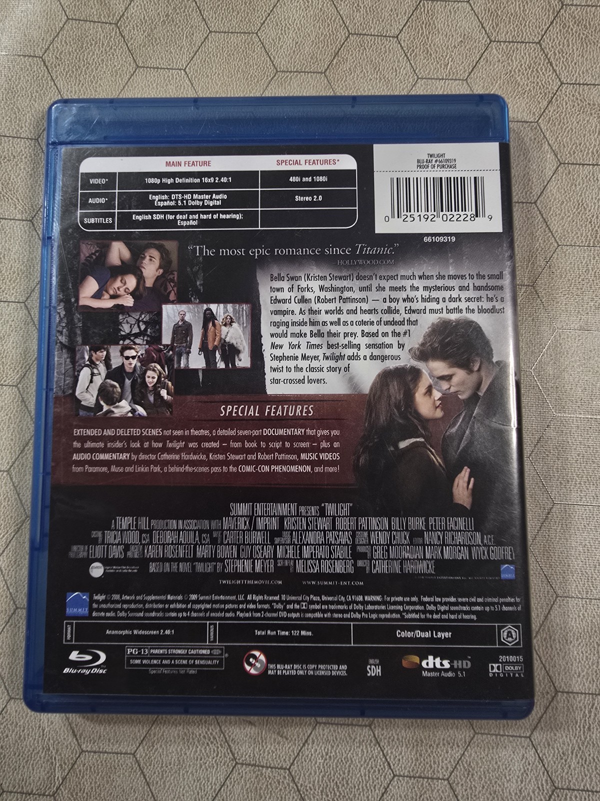 💥Twilight (Blu-ray, 2008)