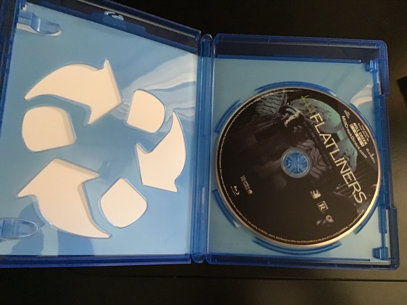 Flatliners (Blu-ray, 1990) Kiefer Sutherland, Kevin Bacon, Julia Roberts