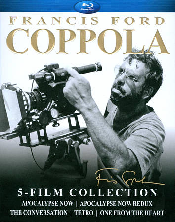 Francis Ford Coppola 5-Film Collection (Blu-ray, 2012) NEW Sealed, Free Shipping