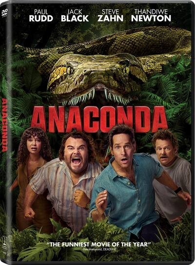 ANACONDA (DVD, 2026) Brand New Sealed /ORIGINAL COPY/ USA SELLER🇺🇲💯🐊🦕🦖