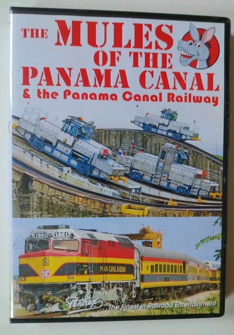 The Mules Of The Panama Canal & The Panama Canal Railway DVD RAILROADING
