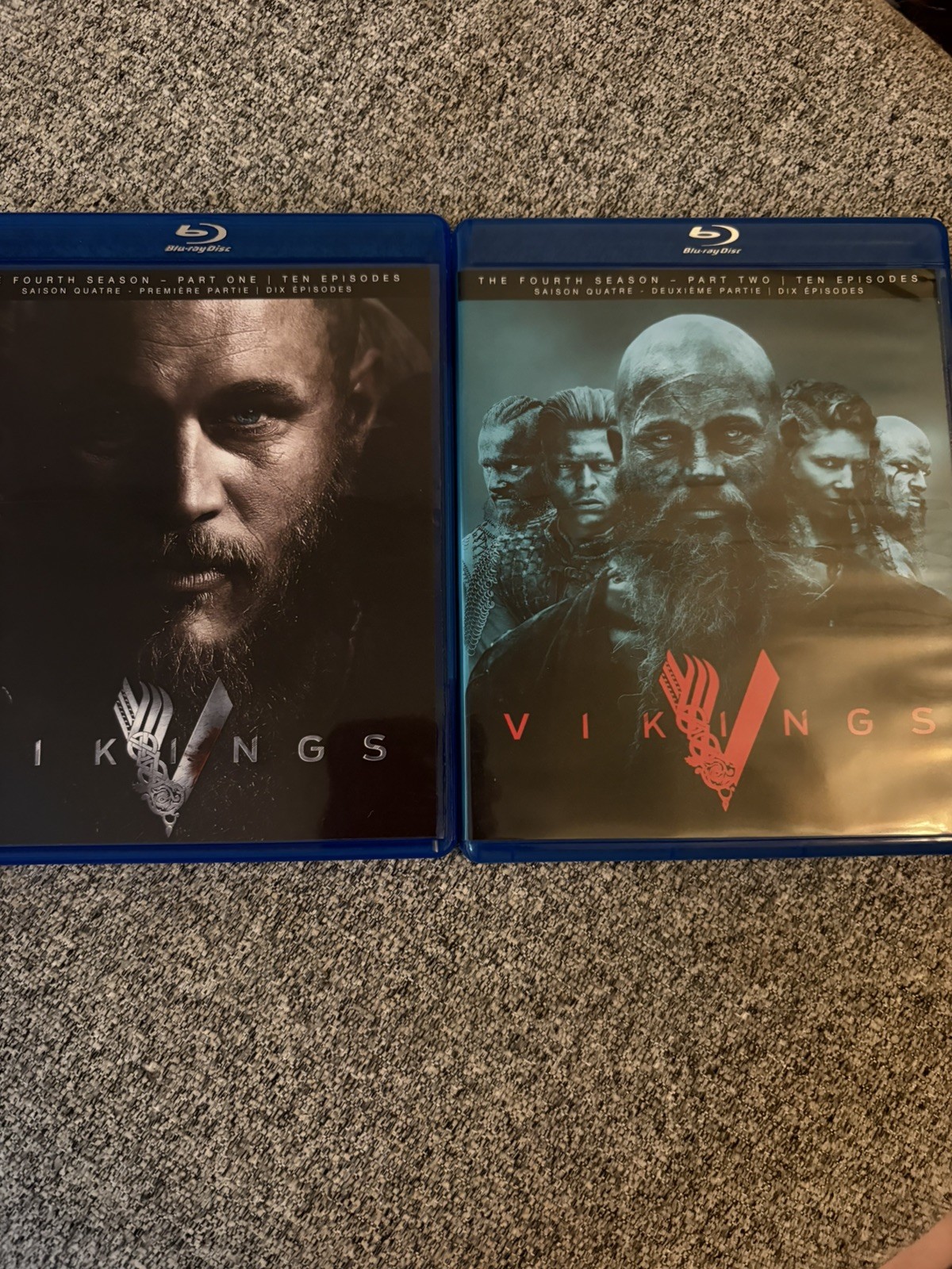 Vikings – The Complete Seasons 1-4 Blu-ray – Brand new – French, English