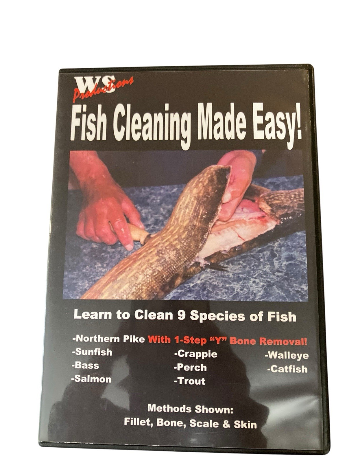 Fish Cleaning Made Easy DVD Learn to Clean 9 Fish Species Instructional
