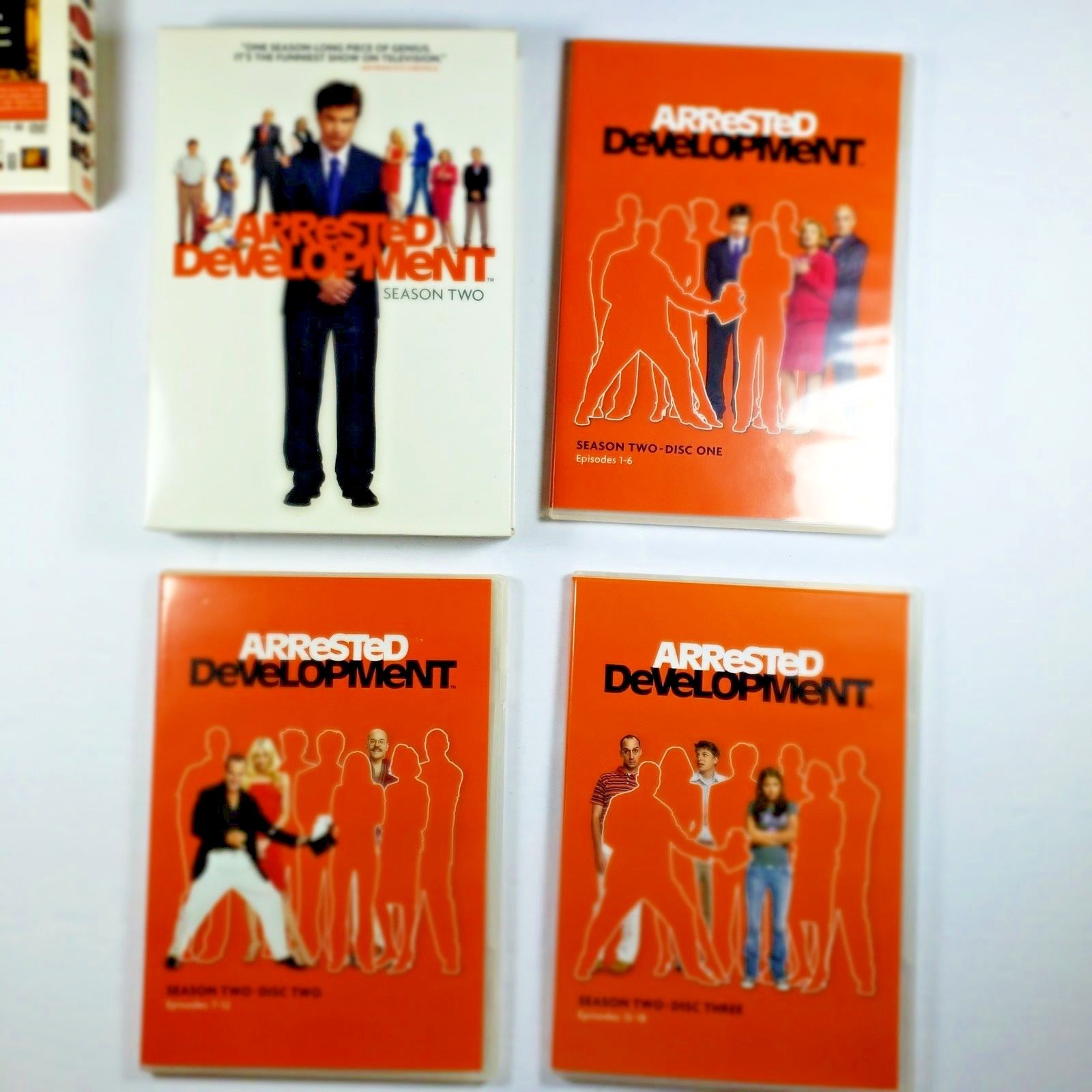Arrested Development – Season 1 (3-DVDs), Season 2 (3-DVDs) & Season 3 (2-DVDs)