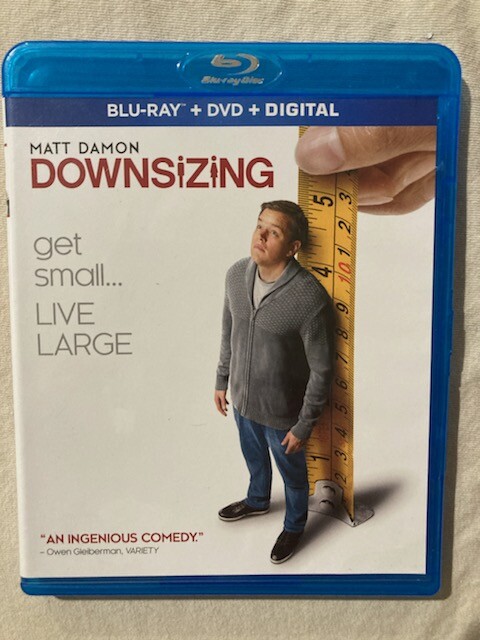 Downsizing (Blu-Ray, 2018) *Alexander Payne* *Matt Damon* *Kristen Wiig*