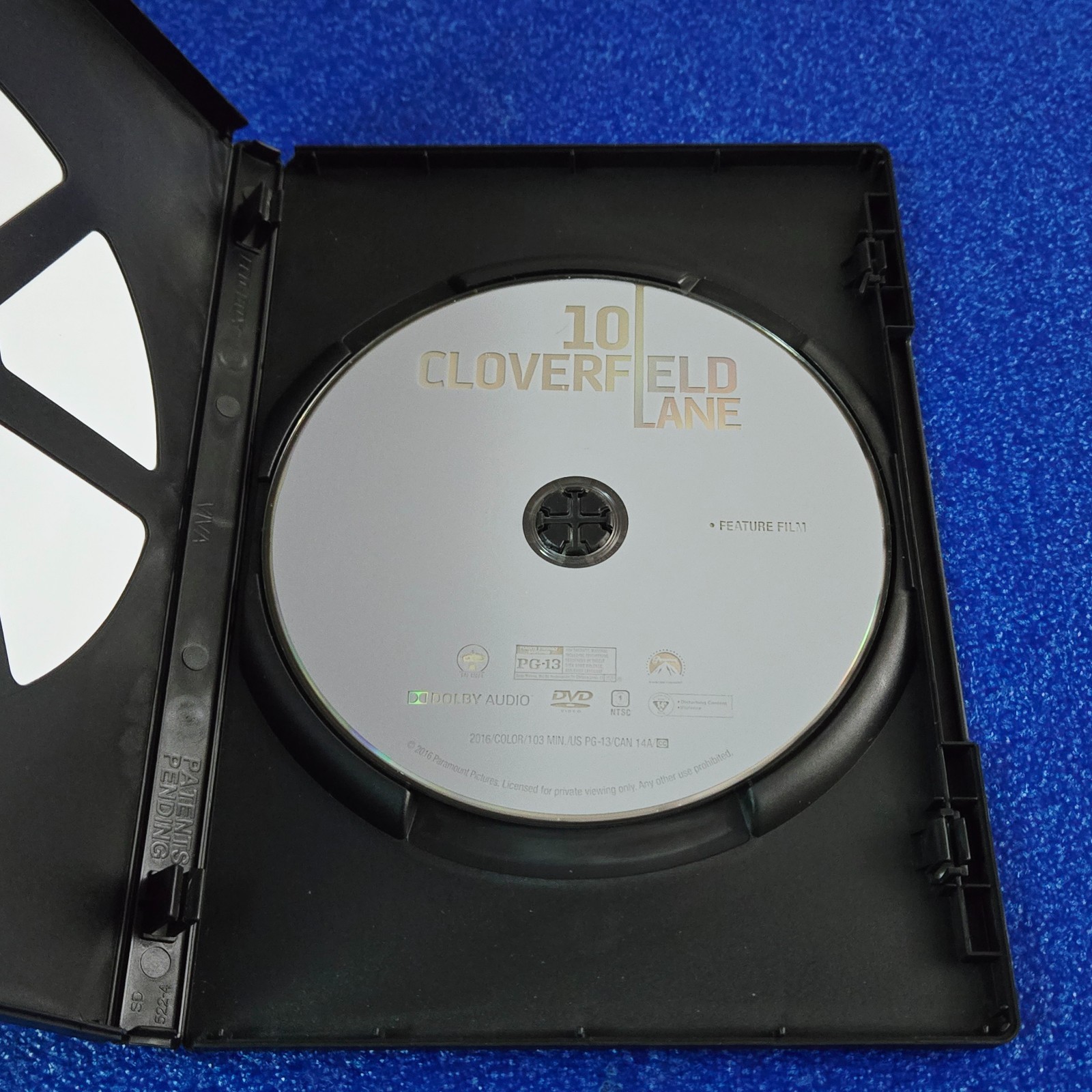 10 Cloverfield Lane (2016, DVD) Horror Sci-Fi Movie – Mary Elizabeth Winstead