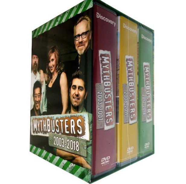 MythBusters: The Complete TV Series (DVD, 74-Disc Box Set) Free Ship