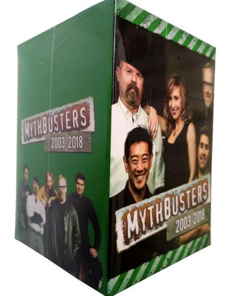 MythBusters: The Complete TV Series (DVD, 74-Disc Box Set) US New free Ship
