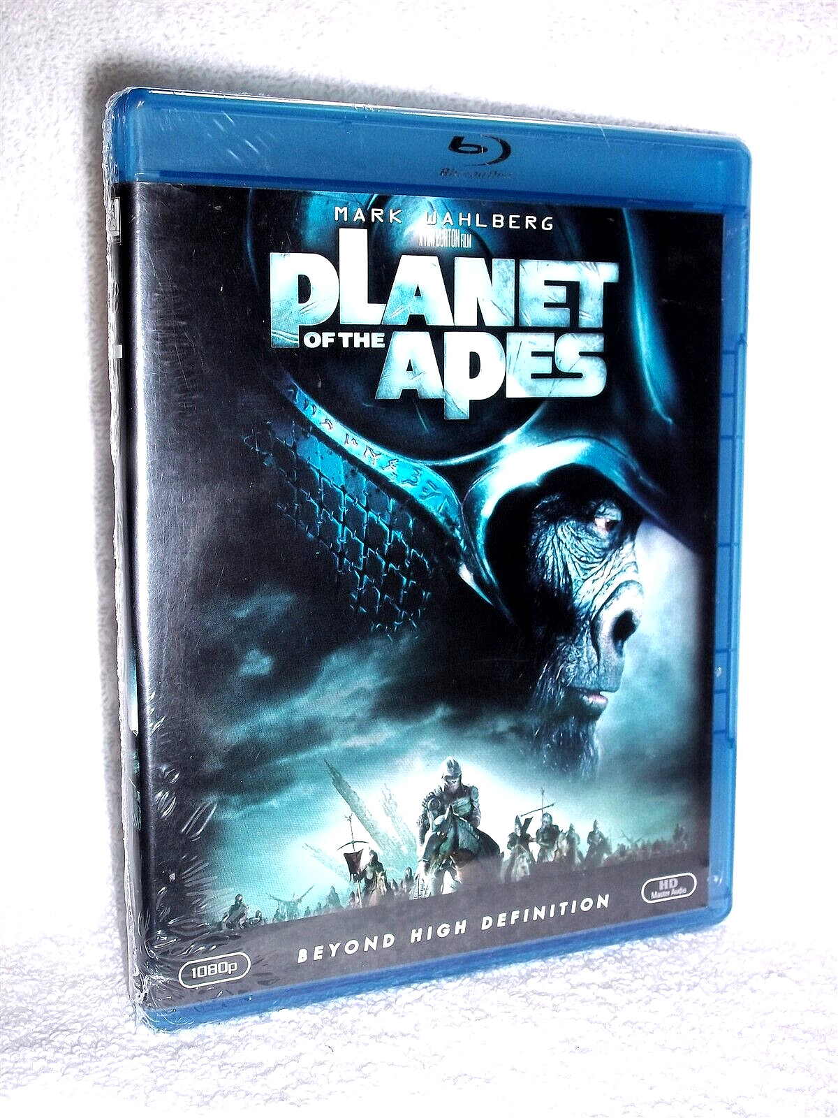 Planet of the Apes (Blu-ray, 2006) Mark Wahlberg Tim Burton Tim Roth remake sci
