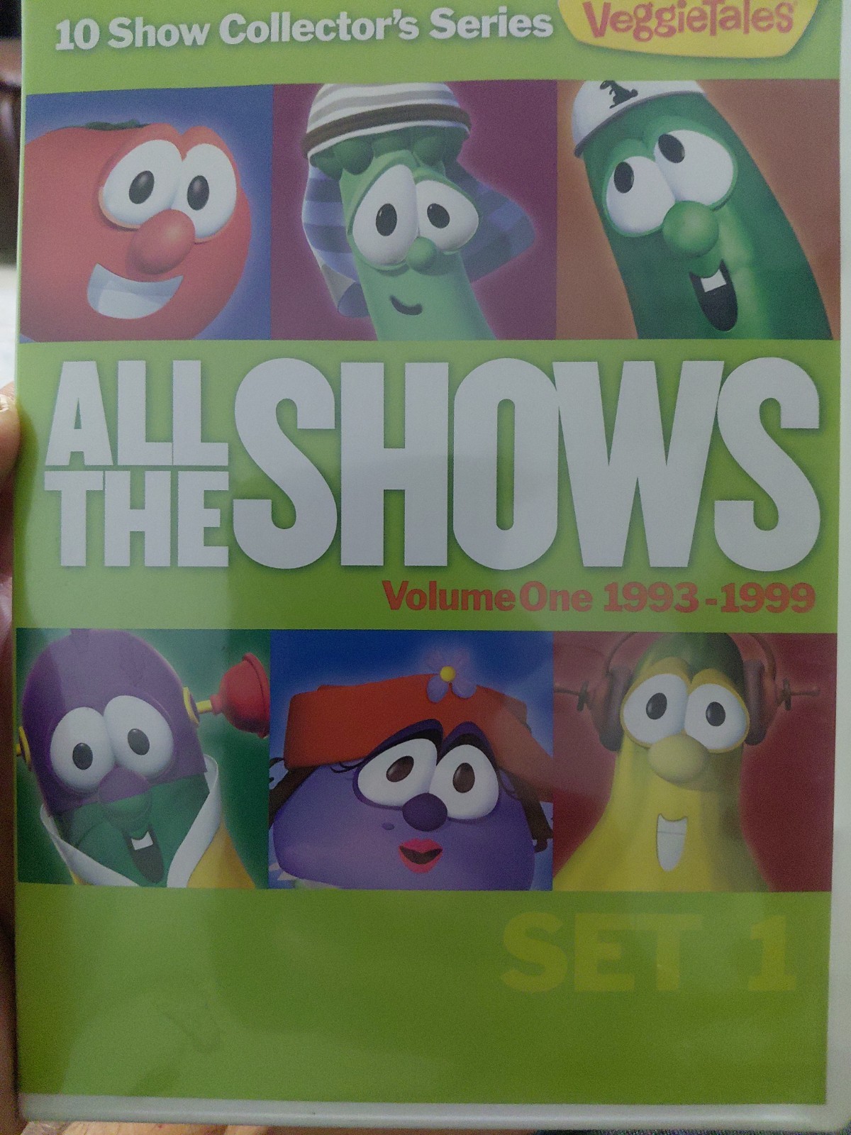 Big Idea Productions 88989X DVD – Veggie Tales – All The Shows V1 1993 – 1999