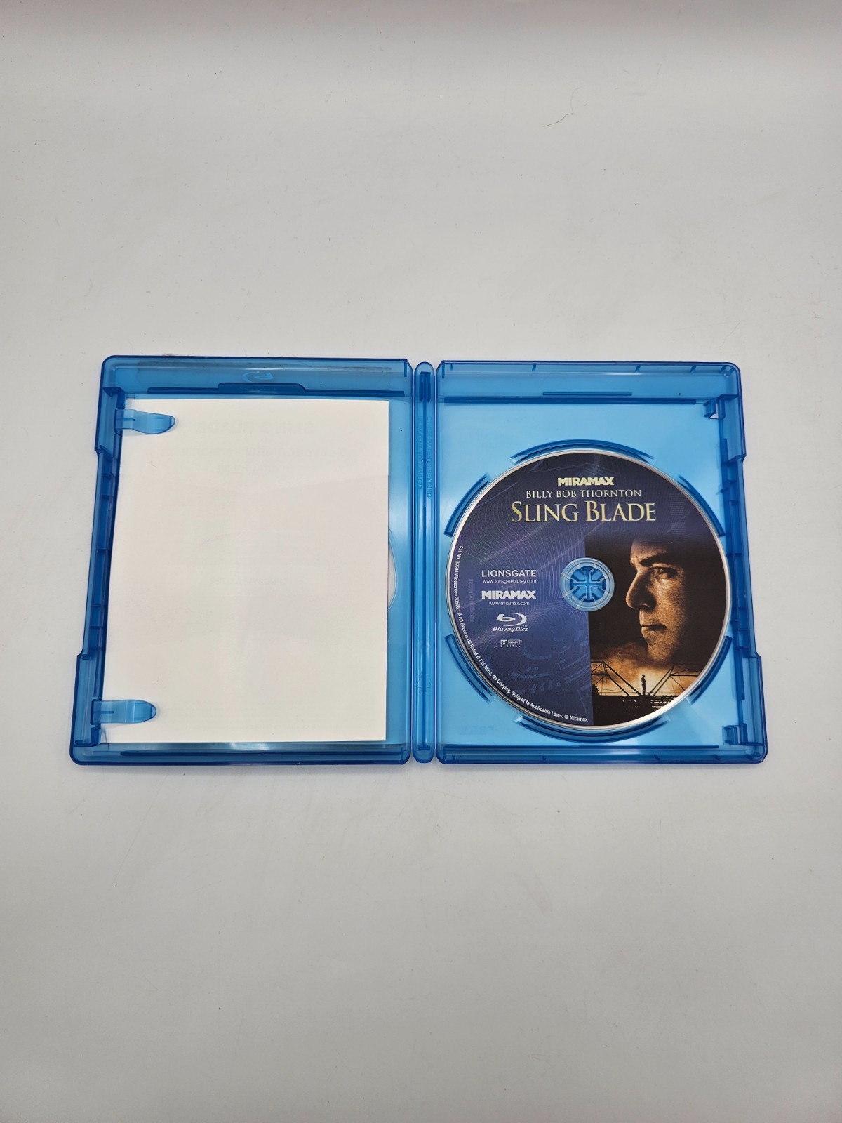 Sling Blade (Blu-ray, 1996) Billy Bob Thornton & Robert Duvall Rare & OOP