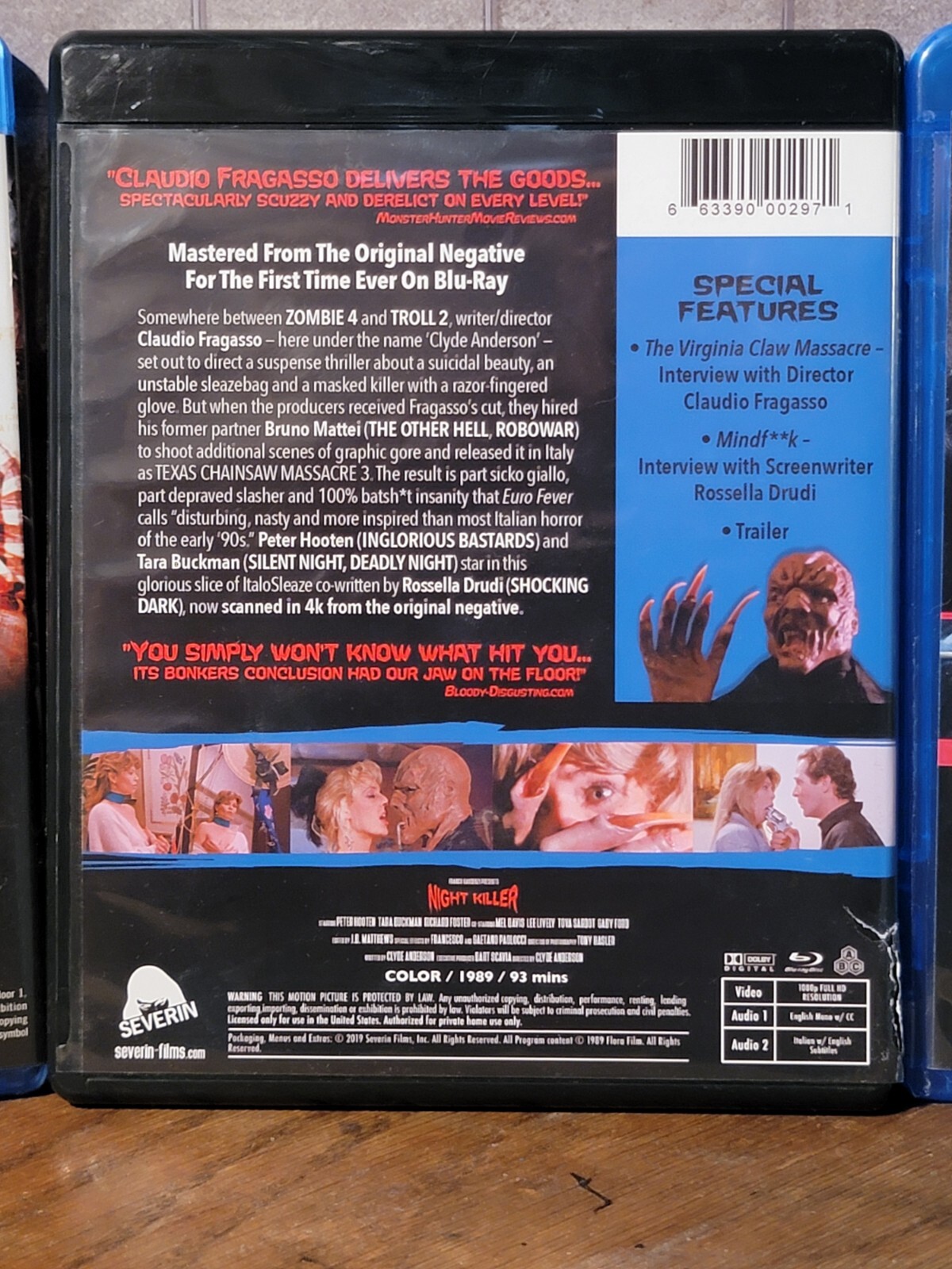 They Live, Night Creeper, Shadow Blu-ray Lot of 3