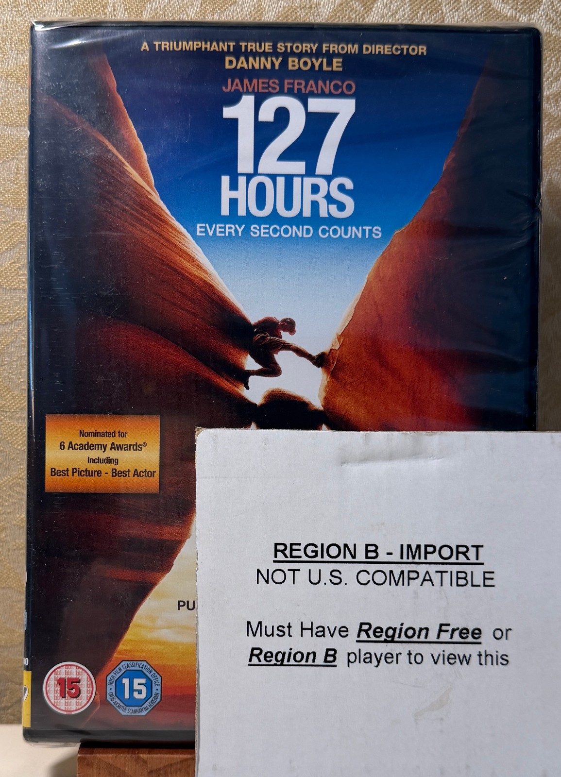 **REGION 2** – 127 Hours (DVD) – NEW SEALED