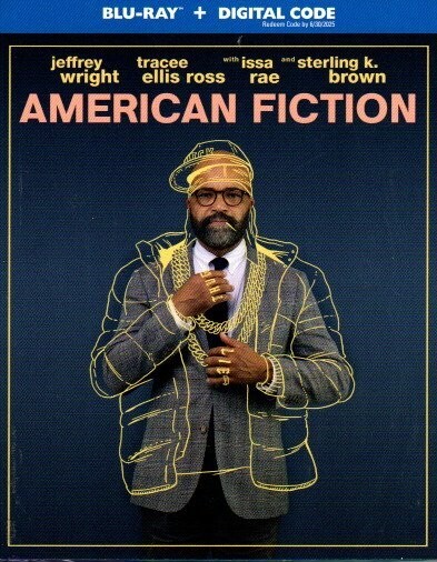 American Fiction (Blu-ray + Digital Code, 2023) (Jeffrey Wright, Issa Rae) NEW