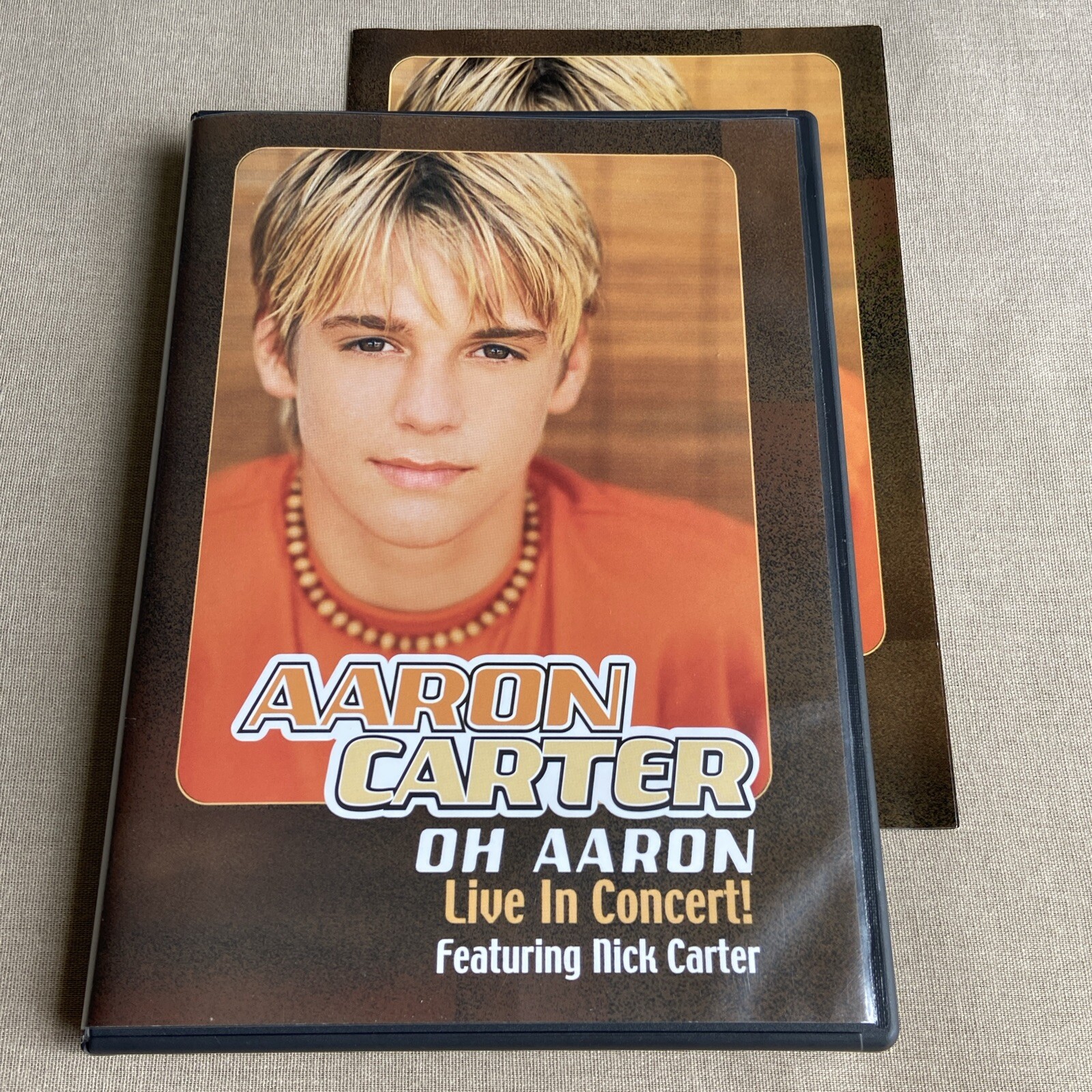 Aaron Carter: Oh: Live in Concert ft. Nick (DVD 2001 PPV) Jimmy Neutron Pop Icon