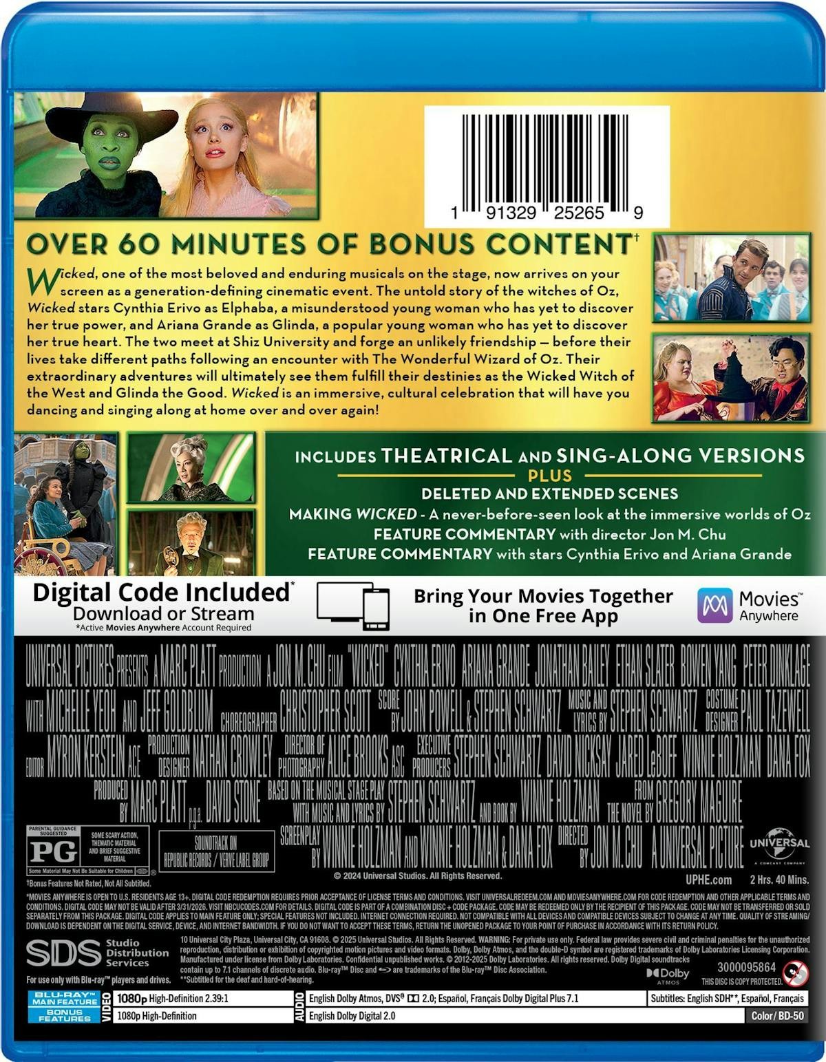 Wicked Blu-ray NEW