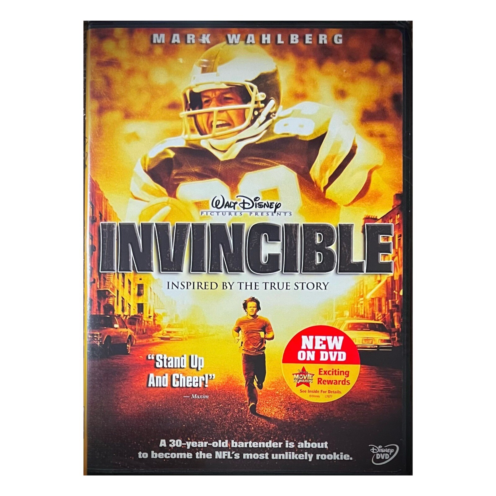 Invincible (DVD, 2006) Mark Wahlberg – NEW SEALED