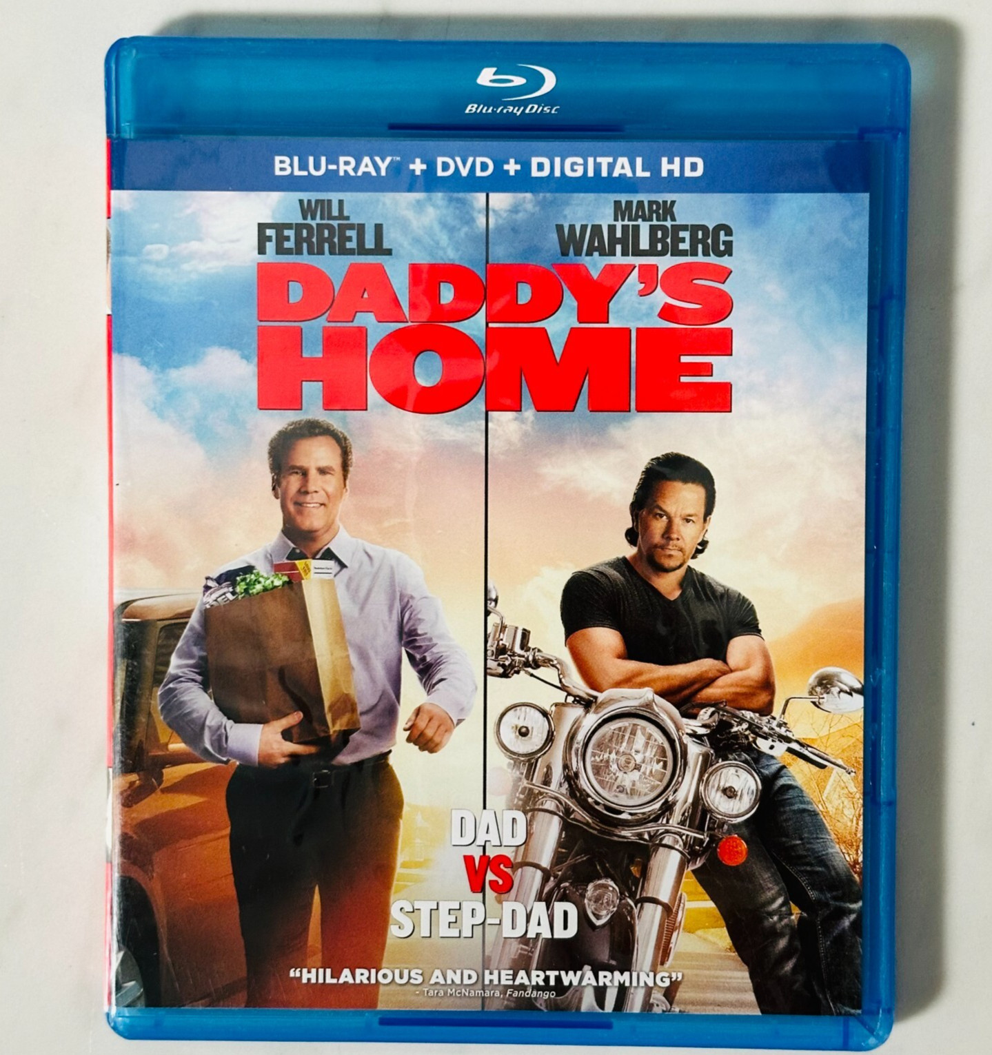 Daddy’s Home – Blu-ray + DVD – Will Ferrell – Mark Wahlberg