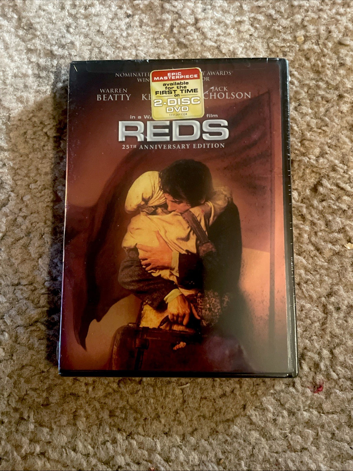 Reds (25th Anniversary Edition) (DVD) 1981 Warren Beatty Diane Keaton Brand New!