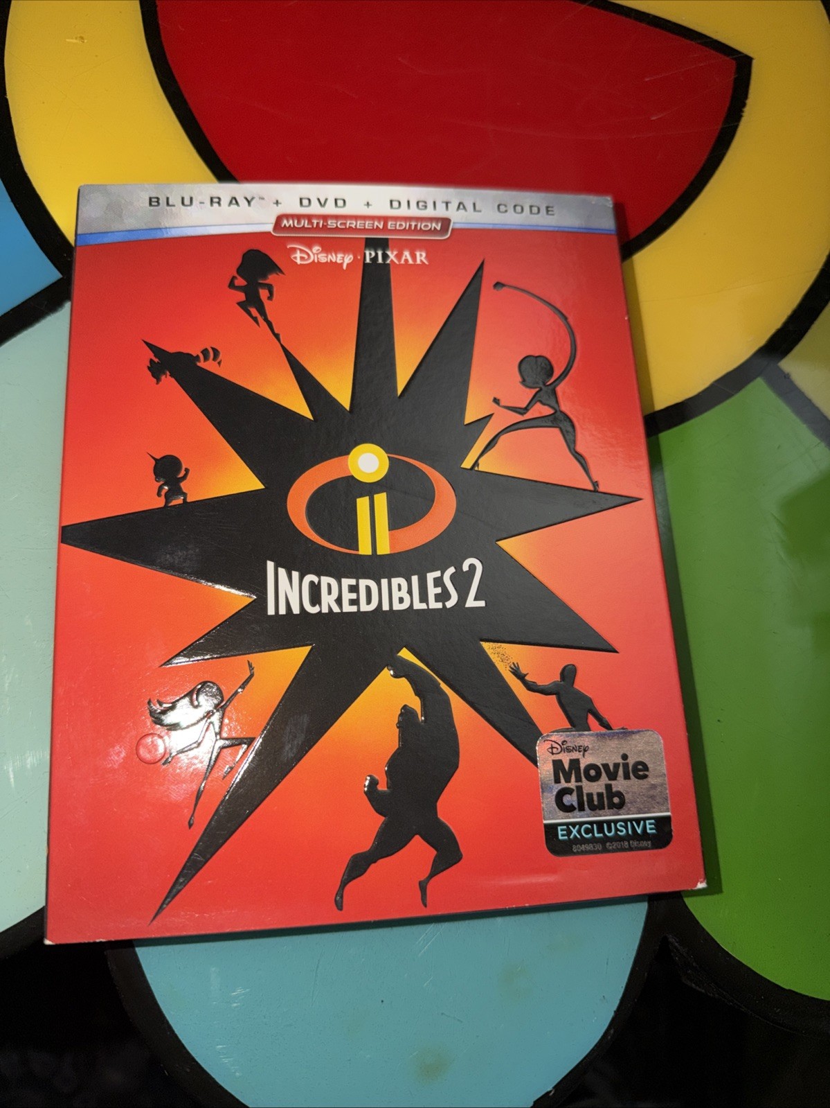 Incredibles 2 Blu-ray Brad Bird John Lasseter Holly Hunter Craig T. Nelson