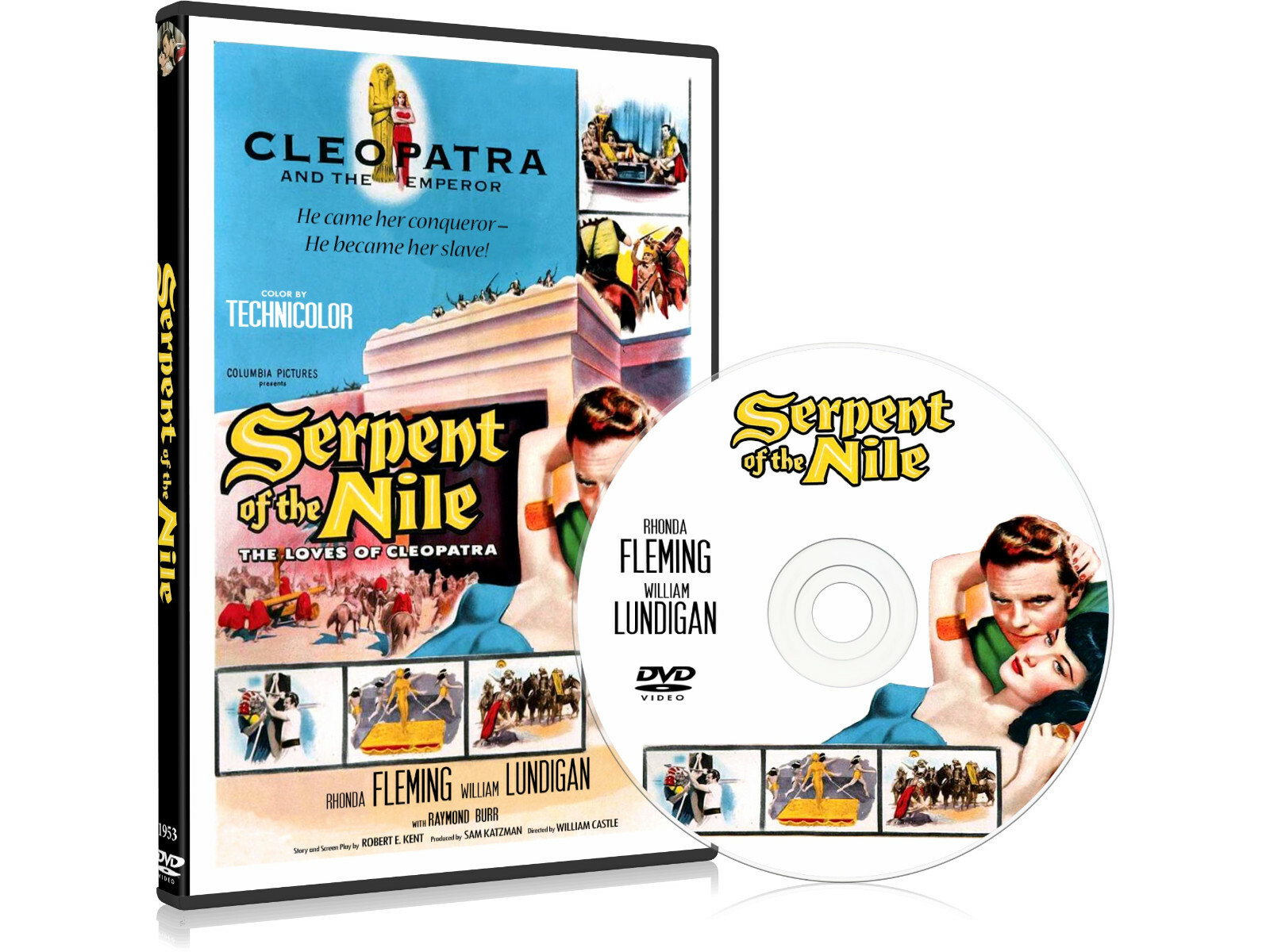 Serpent of the Nile (1953) Adventure, Biography, History, Romance DVD