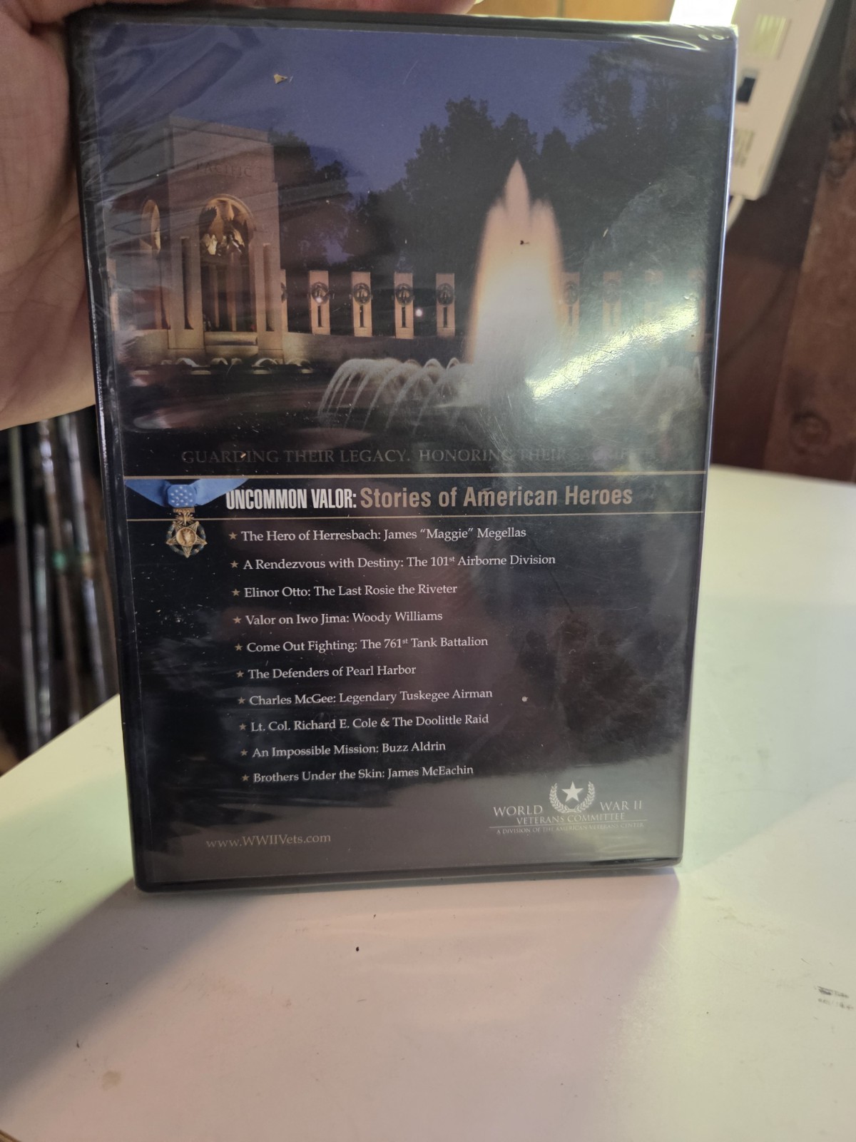 Uncommon Valor , New DVD ( Stories Of American Heroes )