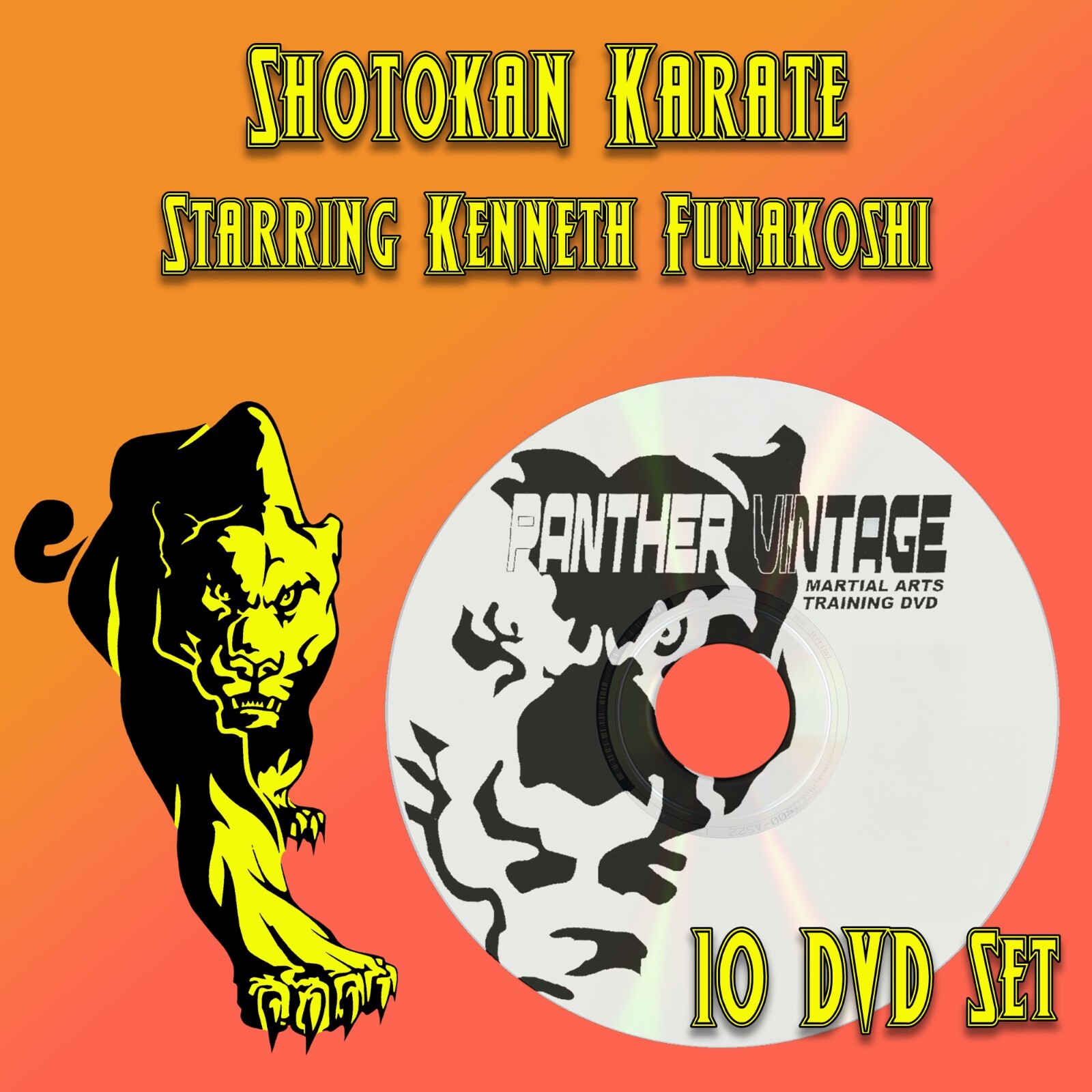 Mastering Shotokan Karate starring Kenneth Funakoshi (10 DVD Set)