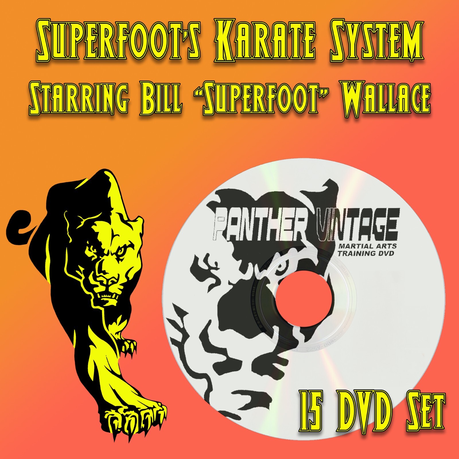 Superfoot’s Karate System starring Bill Wallace (15 DVD Set)