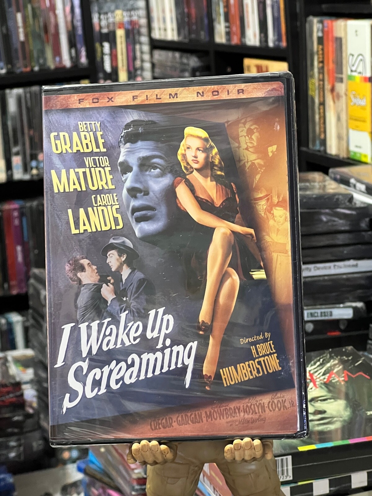 I Wake Up Screaming (DVD) Betty Grable, Victor Mature, Fox Film Noir! BRAND NEW!