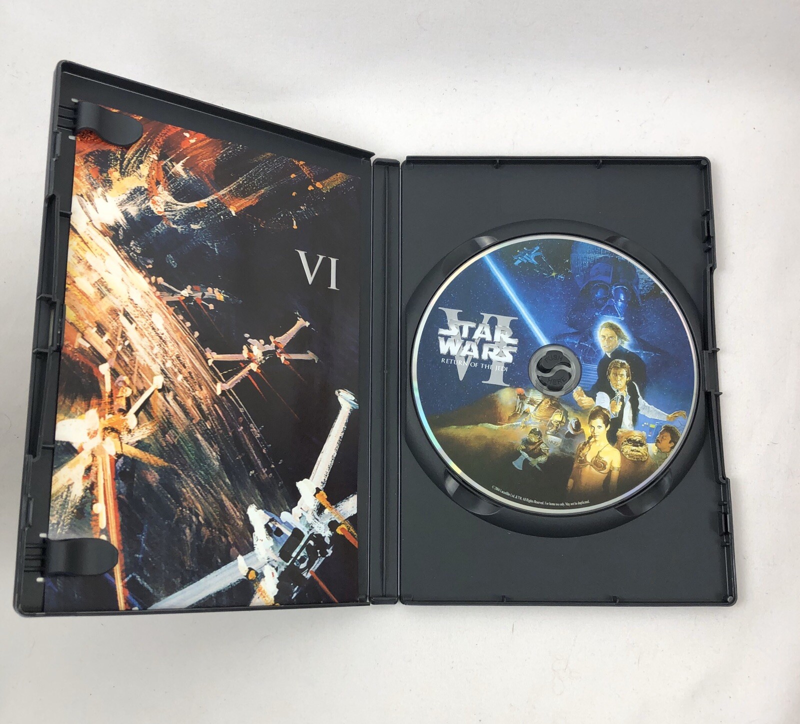 Star Wars Trilogy DVD Box Set Widescreen Episodes 4-6 Bonus Disc 4-Disc EUC