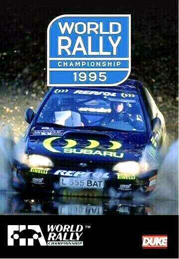 WORLD RALLY CHAMPIONSHIP 1995 DVD. COLIN MCRAE, SUBARU. 120 MIN. DUKE DVD 4808NV