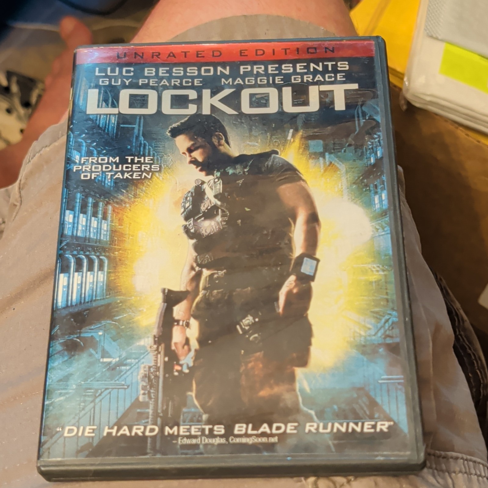 Sony Pictures Lockout Unrated Edition DVD 2012 NTSC Widescreen 95 min