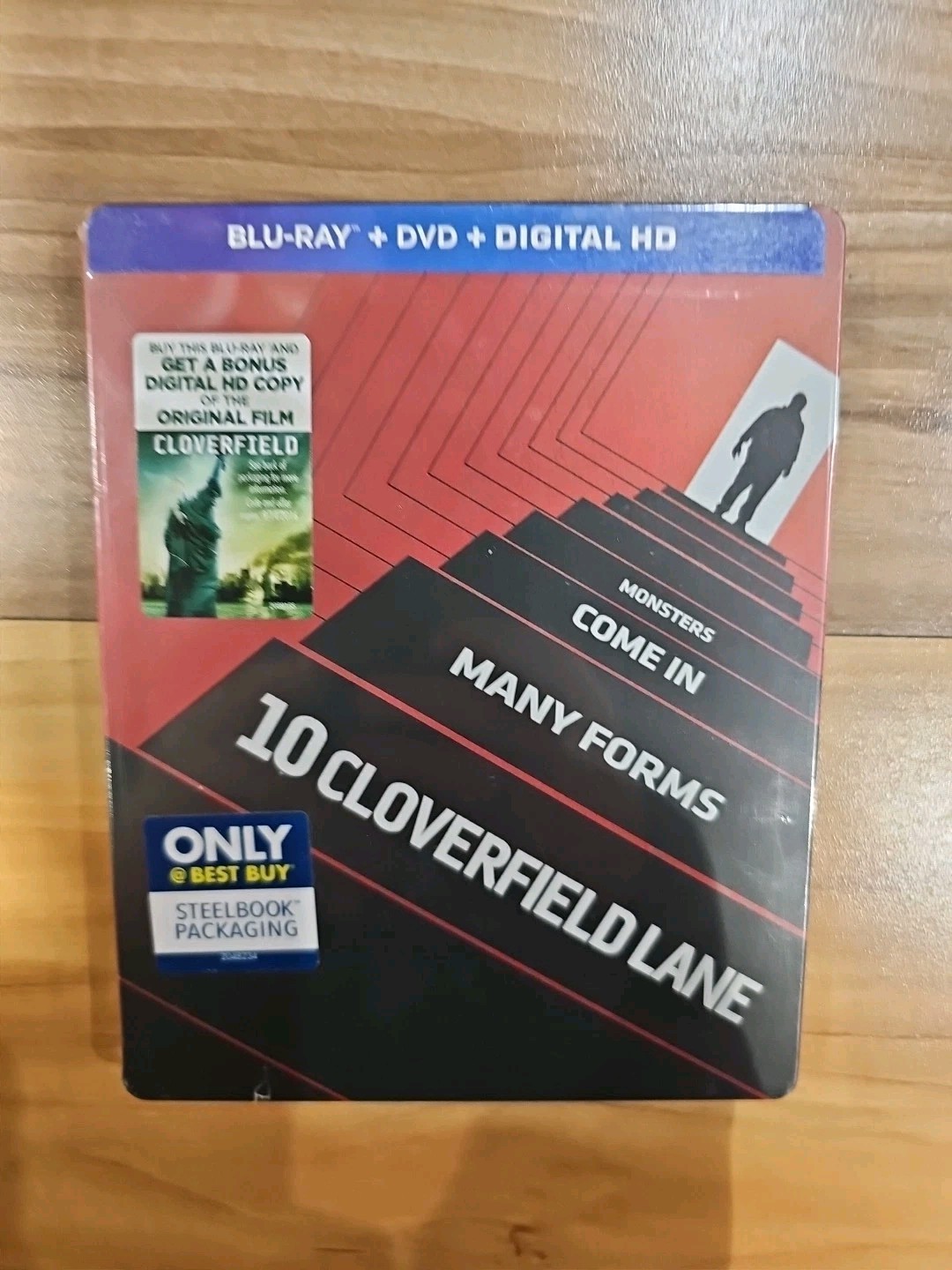 10 CLOVERFIELD LANE Steelbook Blu-Ray + DVD Best Buy EXCLUSIVE NEW & SEALED