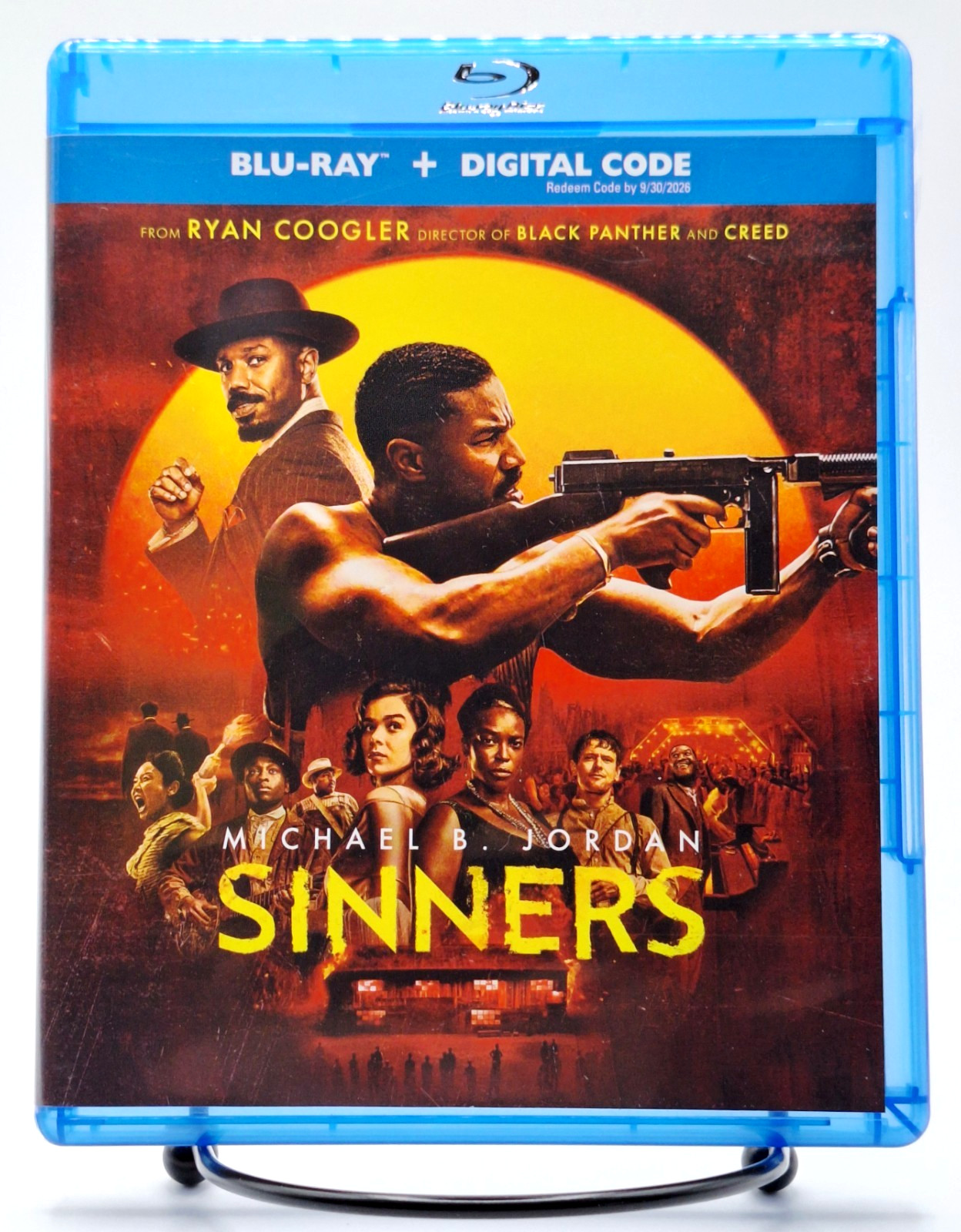 Sinners (2025, Blu-ray/VALID DIGITAL CODE!) Michael B. Jordan, Hailee Steinfeld