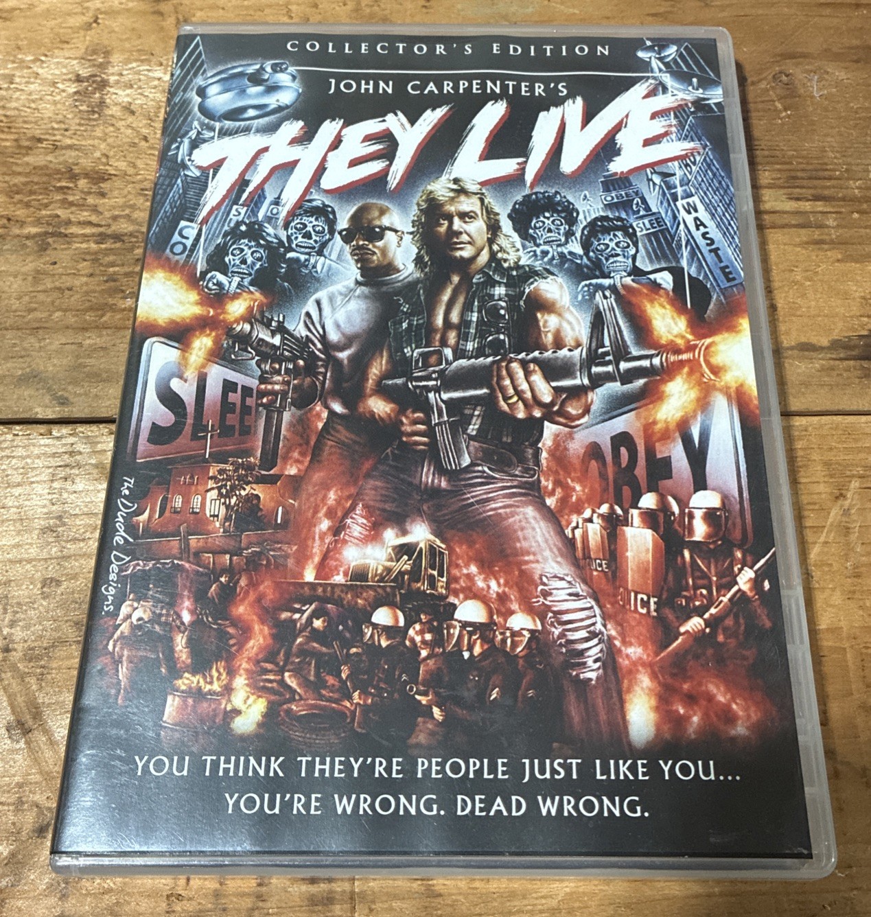 John Carpenters They Live DVD Collectors Edition