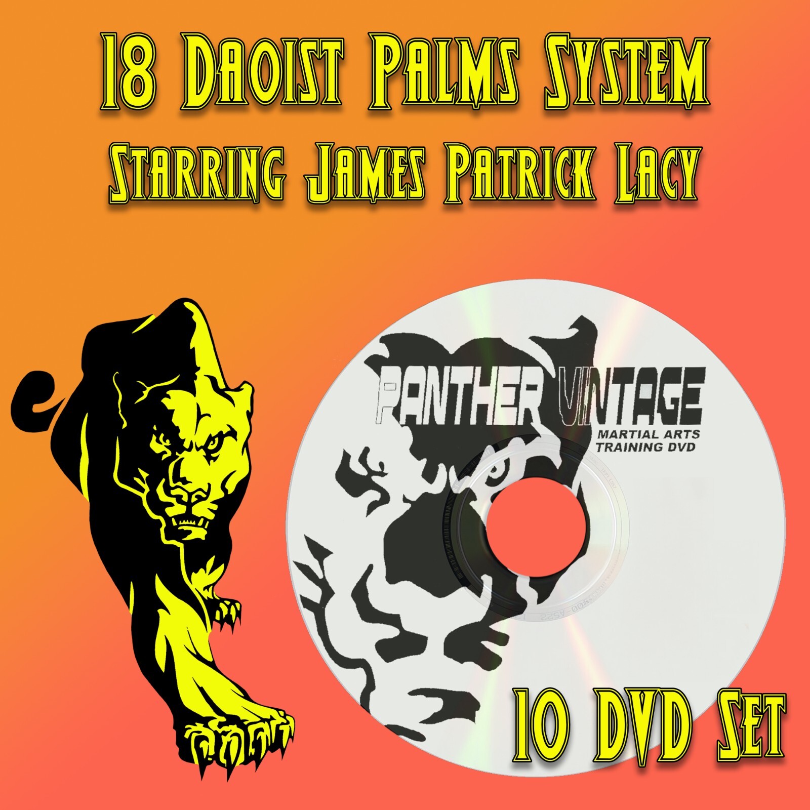 Mew Hing’s 18 Daoist Palms System starring James Patrick Lacy (10 DVD Set)