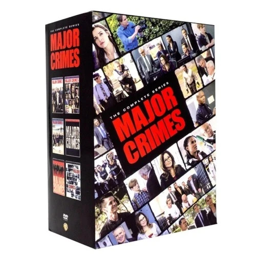 Major Crimes Complete Series Seasons 1–6 (DVD 24-Disc Box Set) Brand New Sealed