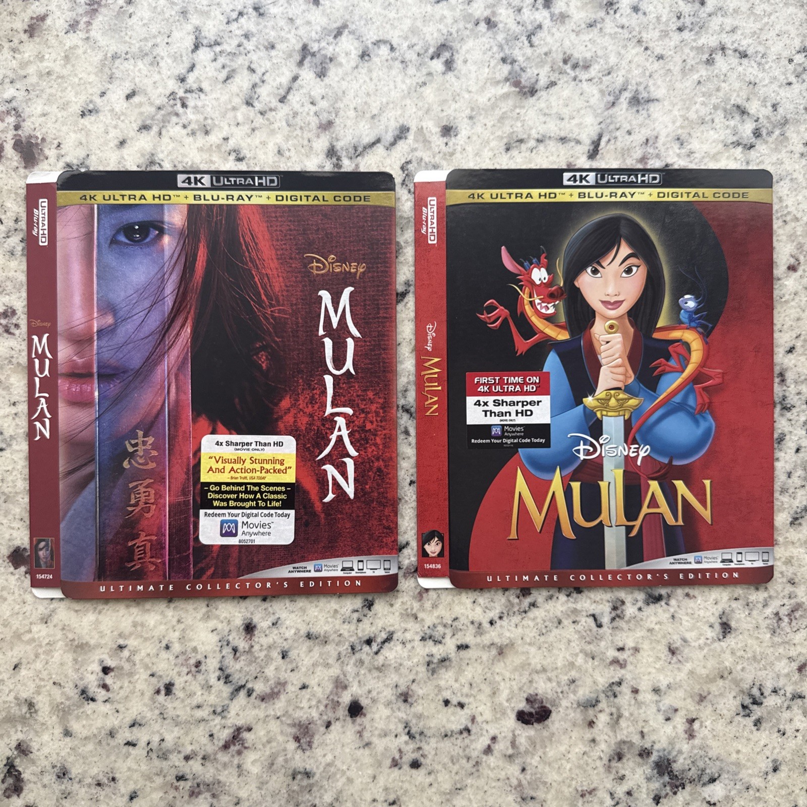 Blu-ray & 4K Slipcovers only – Star Wars, Disney, Marvel + more RARE! NEW STOCK!
