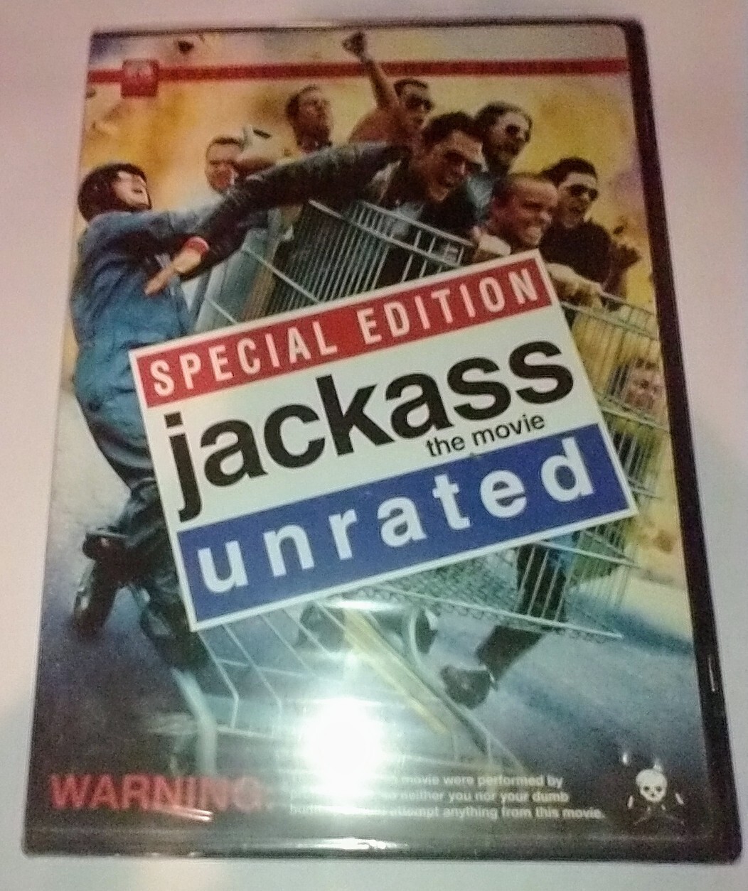 Jackass – The Movie (Unrated Special Collector’s Edition) – DVD New. Sealed.