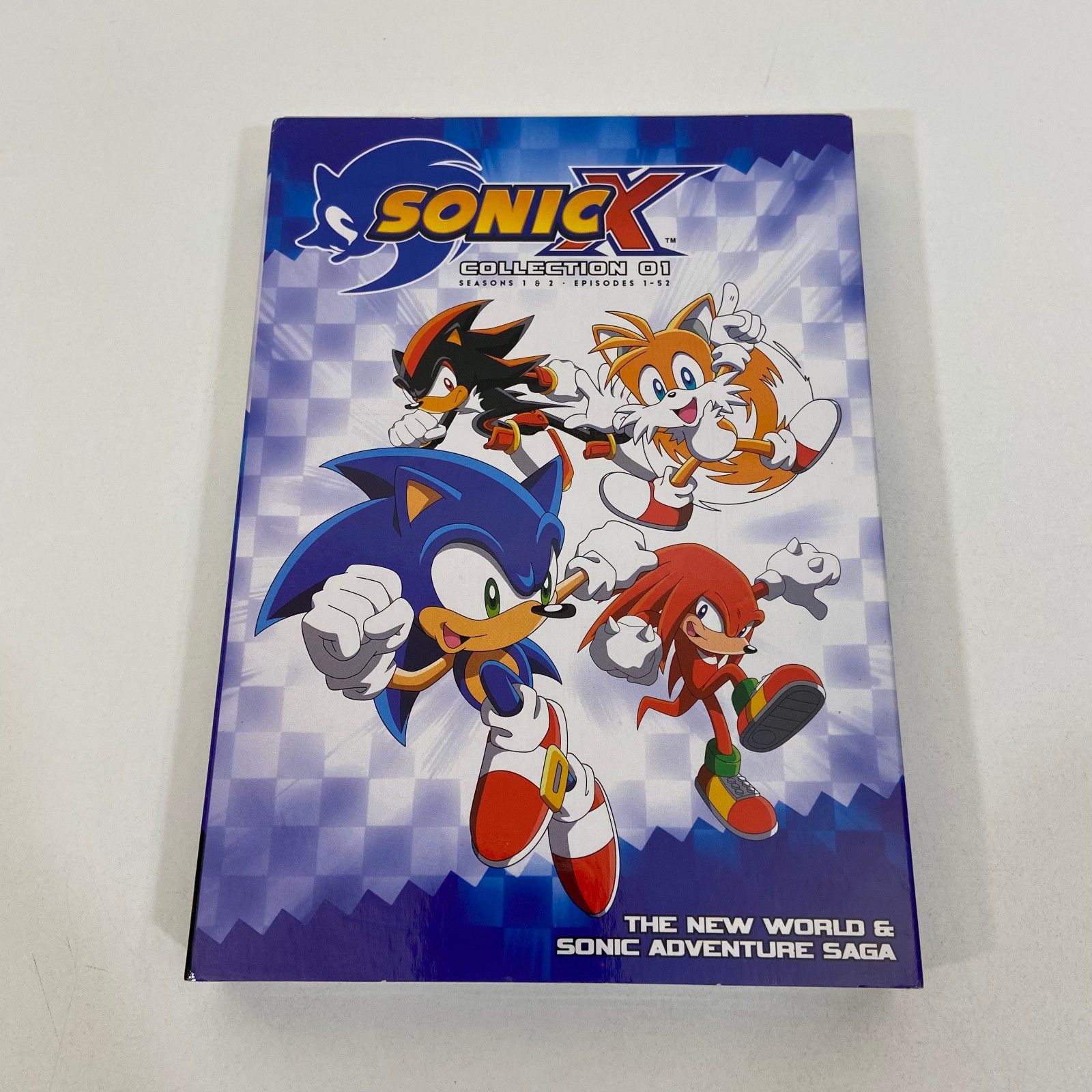 Sonic X Complete Seasons 1 & 2 Collection 1 DVD New World Adventure Saga Cartoon