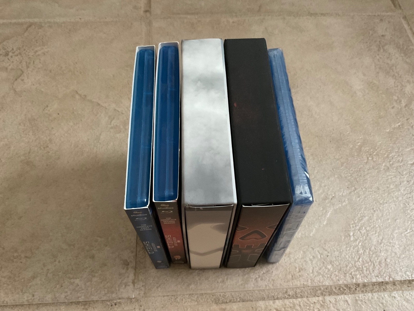 Marvel Agents of S.H.I.E.L.D. Seasons 1-5 Blu-ray (1,2,3,4 opened, 5 Brand New.