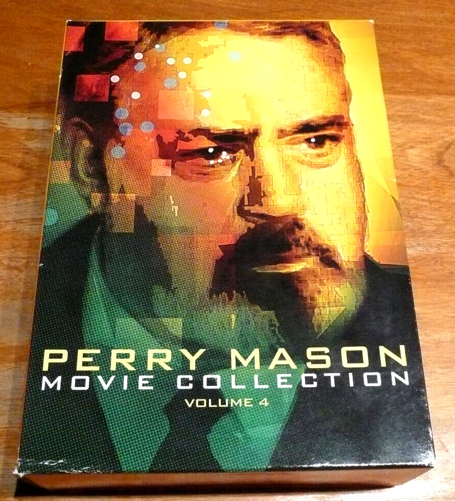 Perry Mason Movie Collection Volume 4 (3-DVD Set, 2014) Raymond Burr