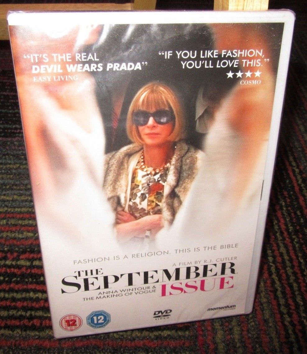 THE SEPTEMBER ISSUE DVD MOVIE, WOMAN IN FASHION, ANNA WINTOUR, SIENNA MILLER