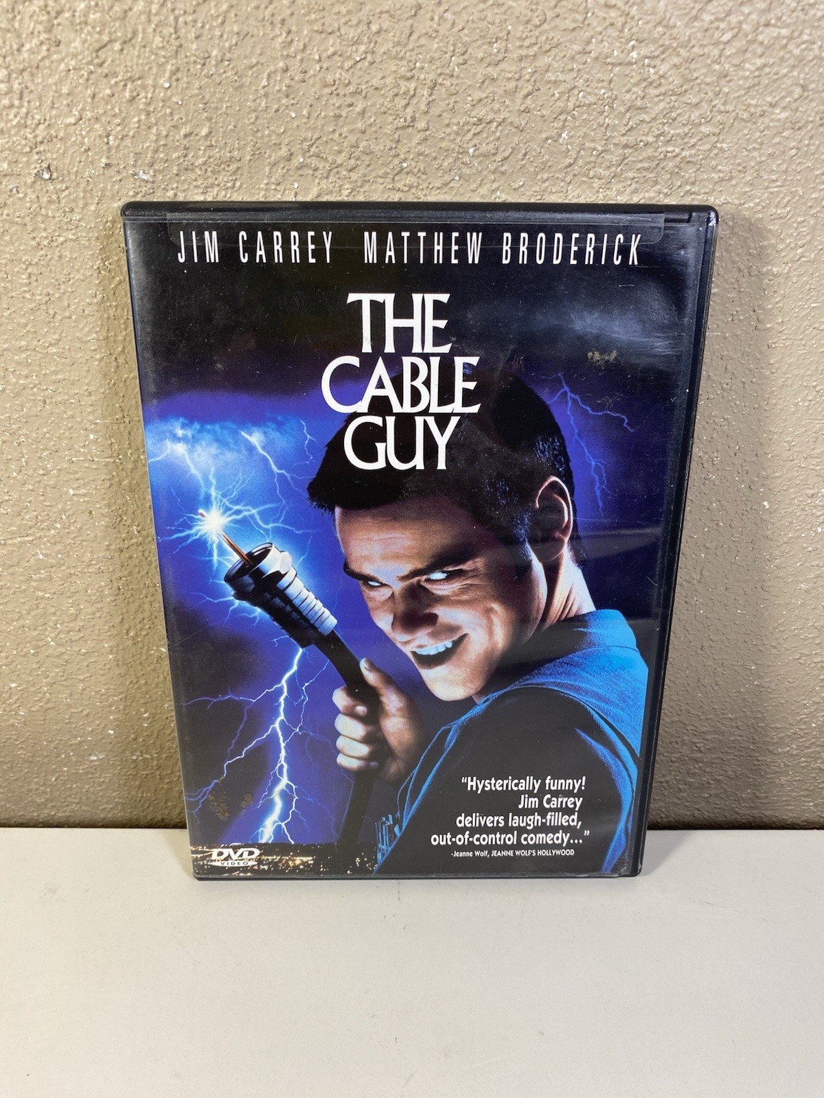 The Cable Guy DVD 1996 Comedy Drama Jim Carrey Bilingual ENG/FR TESTED WORKING