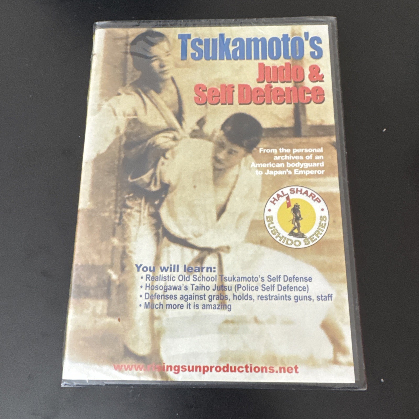 Tsukamoto’s Judo & Self Defense DVD Martial Arts Taiho Jutsu Hal Sharp – New!