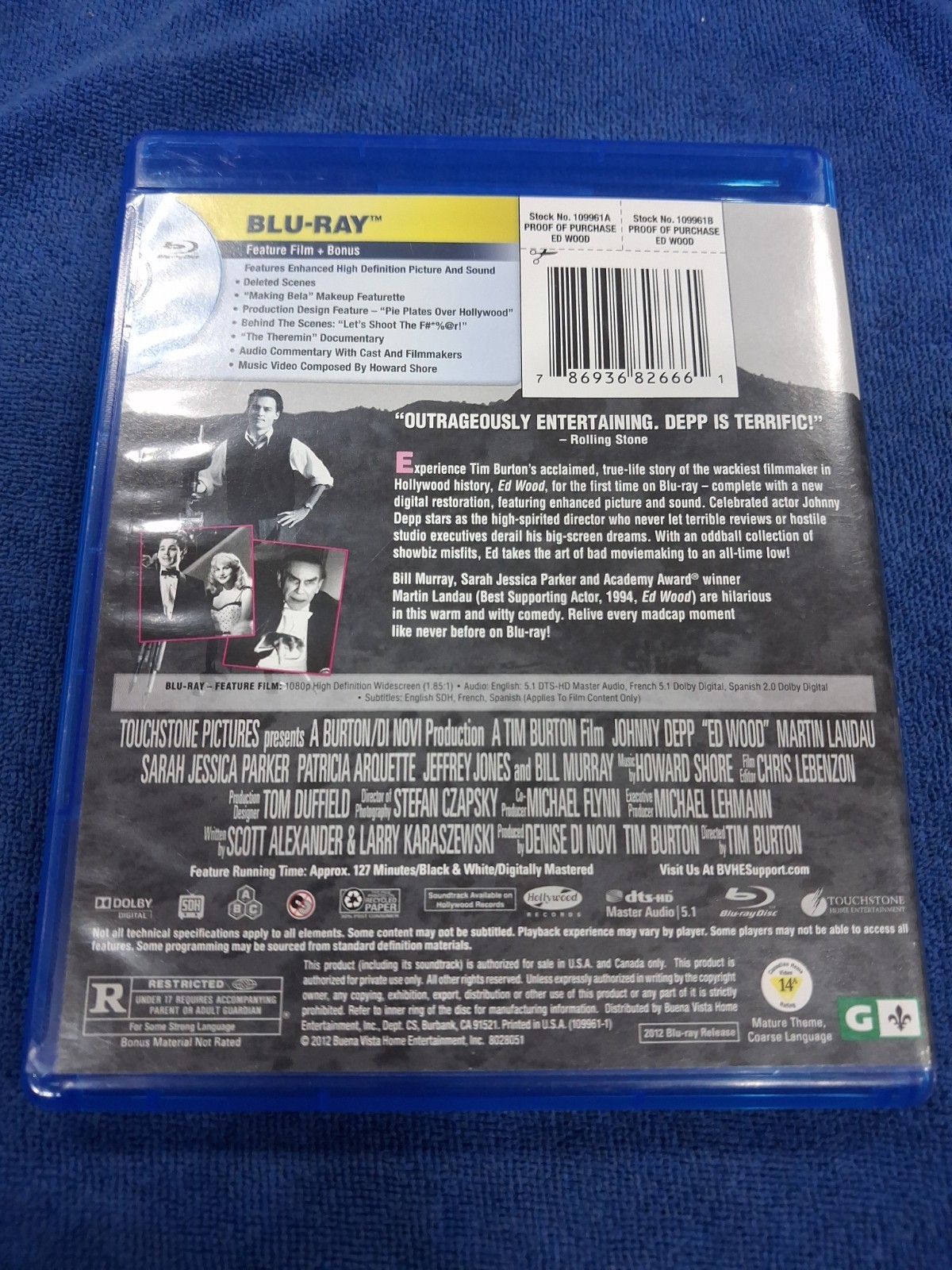 Ed Wood (Blu-ray, 1994)