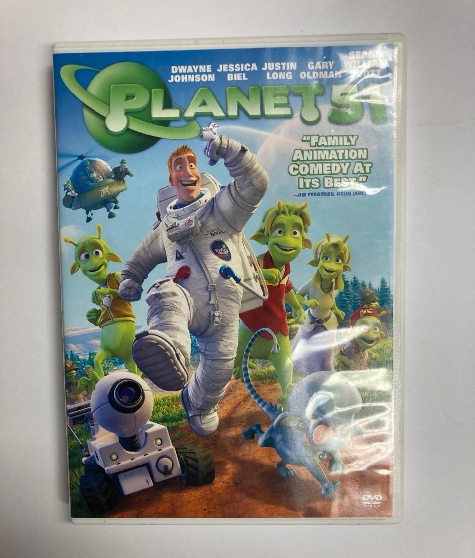Sony Pictures Planet 51 DVD Widescreen PG Animation Family 91 Min Johnson