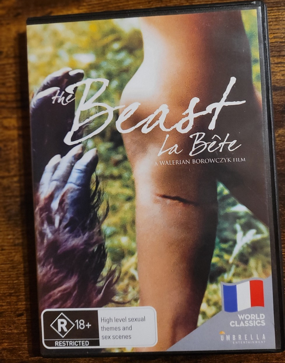 The Beast (La Bete) DVD, French, English subtitles