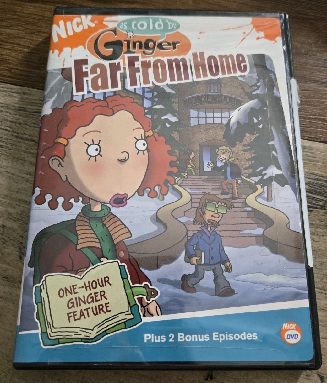 As Told by Ginger: Far From Home DVD Nickelodeon 1 Hour Ginger Feature OOP Rare
