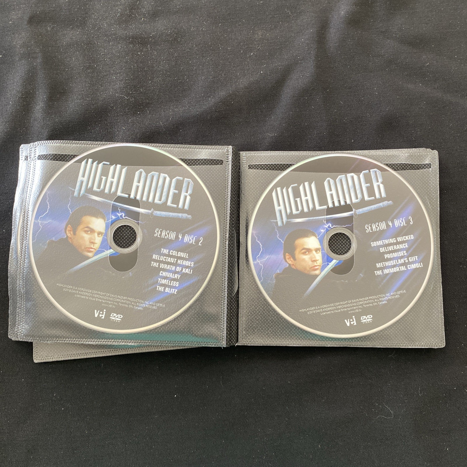 Highlander: The Complete Series All 6 Seasons 119 Episodes Bonus Features